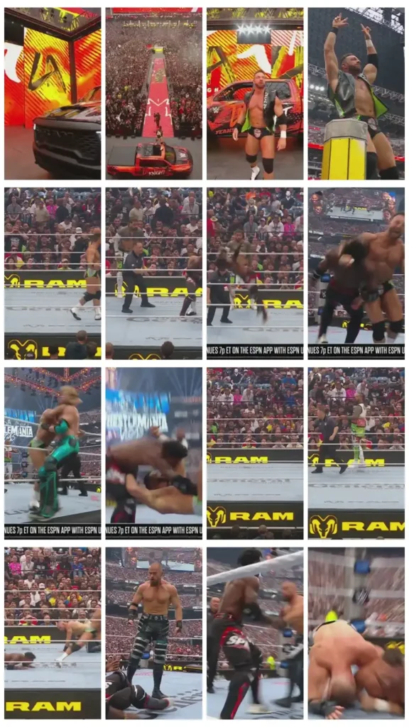 6-Man Tag Team Match The Usos and LA Knight vs. Logan Paul, Austin Theory and IShowSpeed 2026-04-18