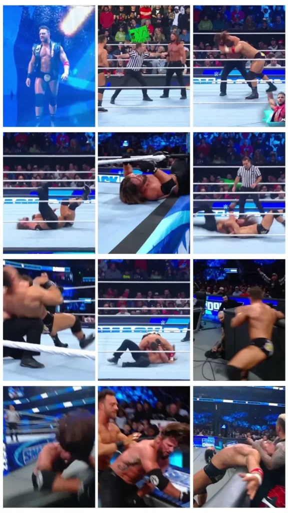 AJ Styles vs. LA Knight