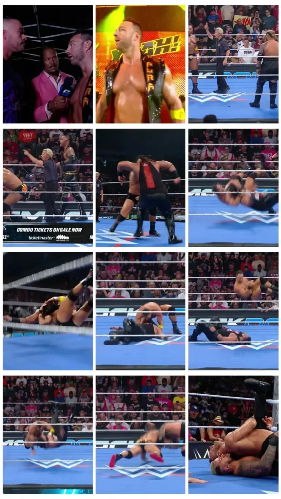 Damian Priest and LA Knight vs. Jacob Fatu and Solo Sikoa 2025-05-09