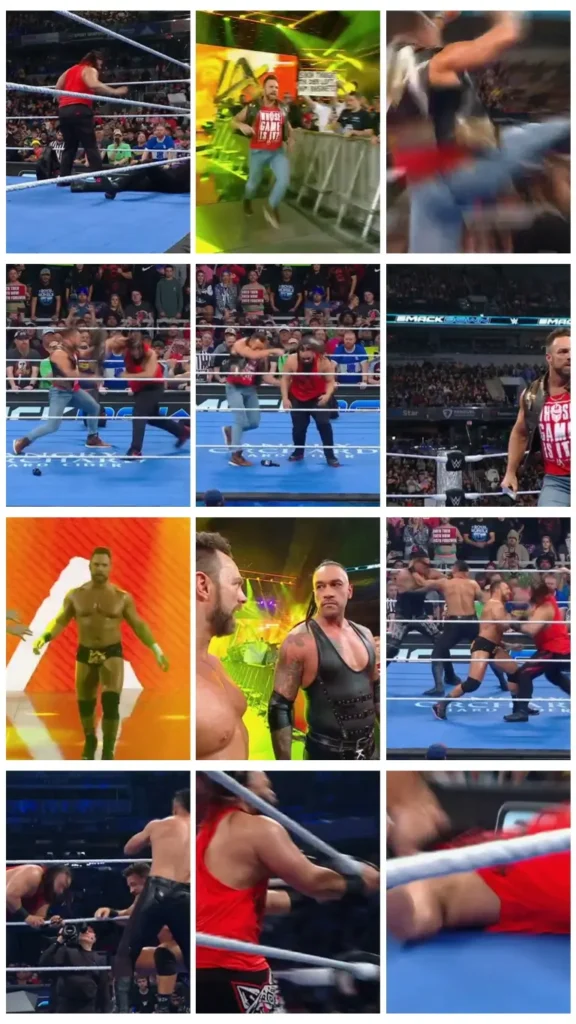 Damian Priest and LA Knight vs. Jacob Fatu and Tama Tonga 2025-01-31