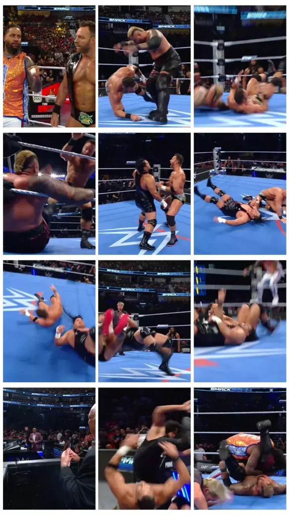 Jimmy Uso and LA Knight vs. Solo Sikoa and JC Mateo 2025-07-11