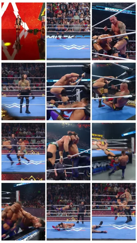 King of the Ring match – Randy Orton vs. LA Knight vs. Carmelo Hayes vs. Aleisteir Black 2025-06-13