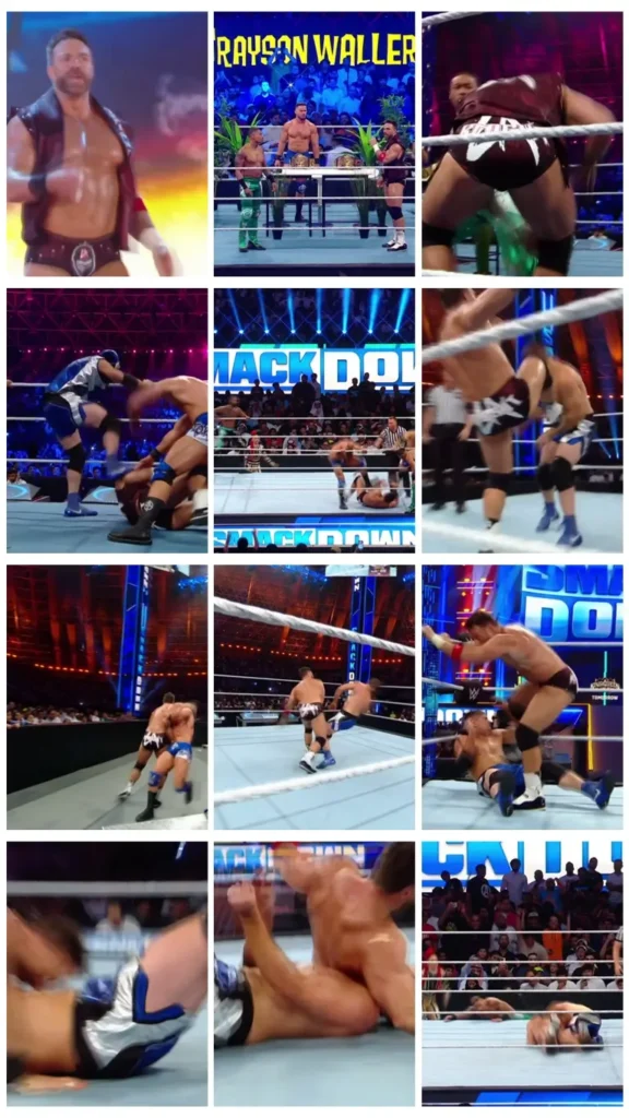 LA Knight and The Street Profits vs. Carmelo Hayes, Grayson Waller and Austin Theory 2024-05-24