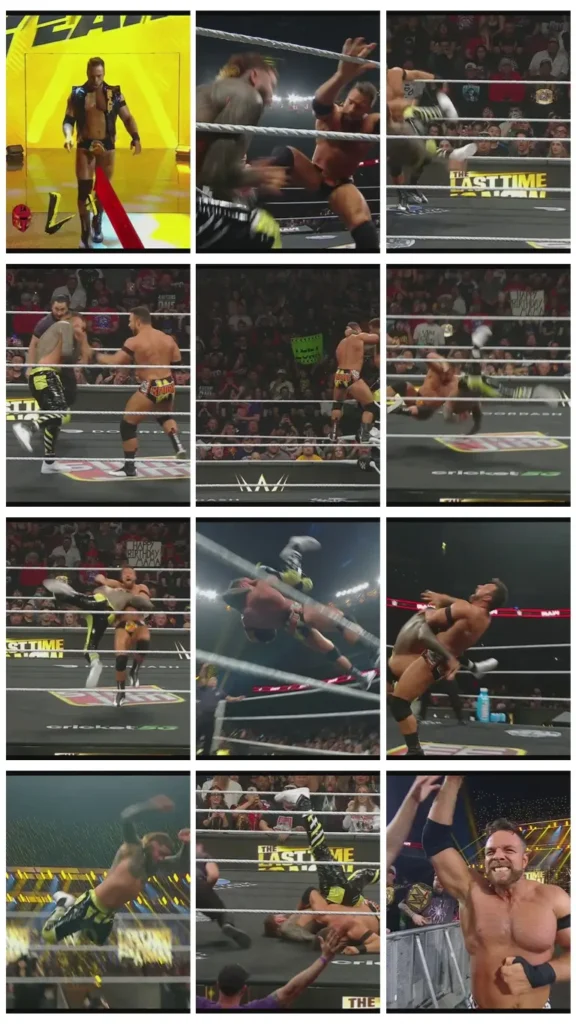 Last Time Is Now Tournament Semifinals Jey Uso vs. LA Knight 2025-12-01