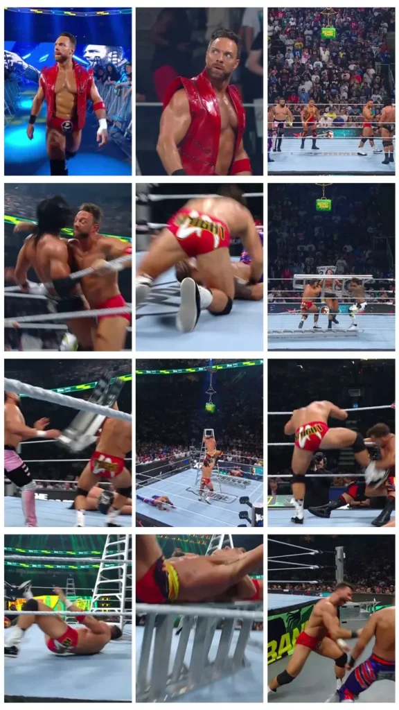 Men’s Money in the Bank Ladder Match Jey Uso vs. Andrade vs. LA Knight vs. Chad Gable vs. Carmelo Hayes vs. Drew McIntyre