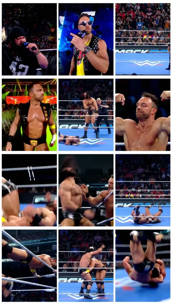 Number 1 contender for WWE US Championship – Drew McIntyre vs. LA Knight 2025-04-25
