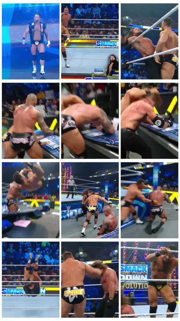 Randy Orton vs. AJ Styles vs. LA Knight