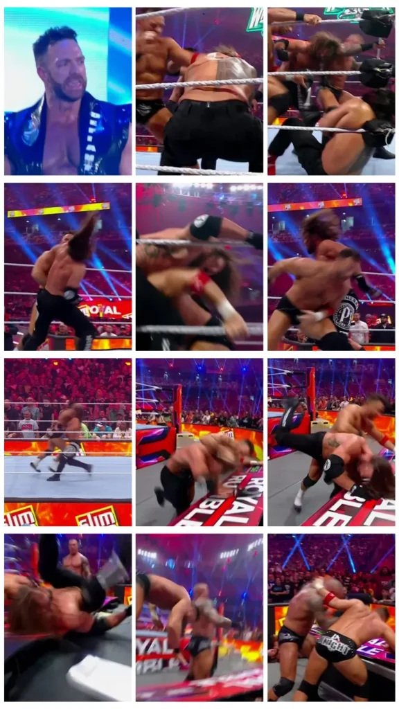 Randy Orton vs. AJ Styles vs. LA Knight vs. Roman Reigns