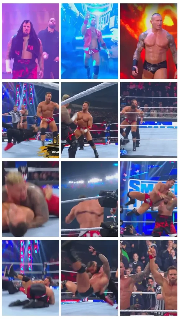 Solo Sikoa and Jimmy Uso vs. Randy Orton and LA Knight