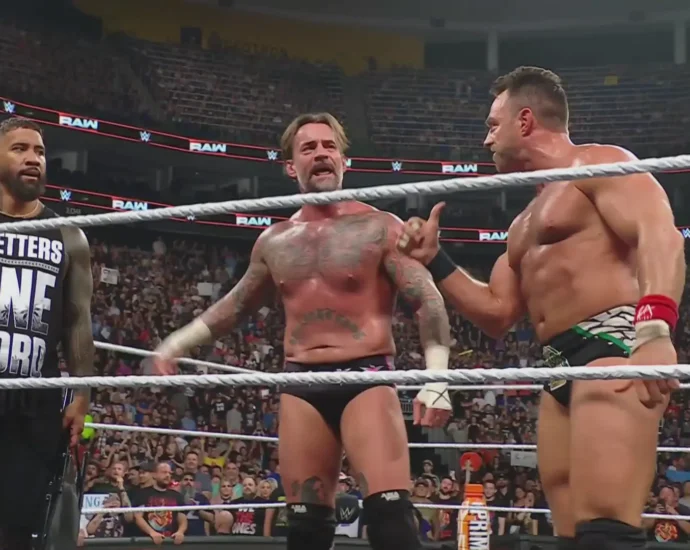 Tag Team MatchLA Knight and CM Punk vs. Bron Breakker and Big Bronson Reed 2025-08-11 Preview