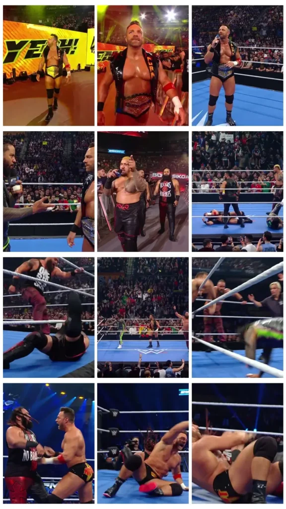The Bloodline vs. Jimmy Uso, Braun Strowman, & LA Knight 2025-03-14