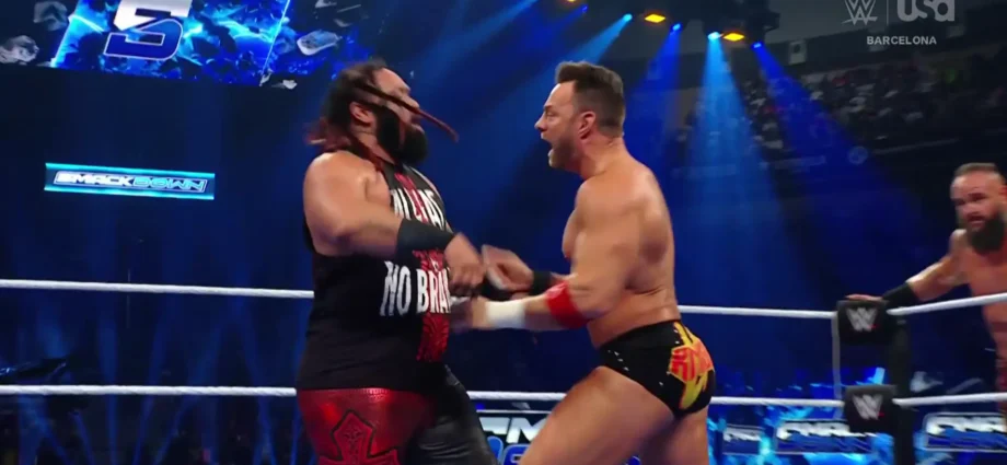 The Bloodline vs. Jimmy Uso, Braun Strowman, & LA Knight 2025-03-14 Preview
