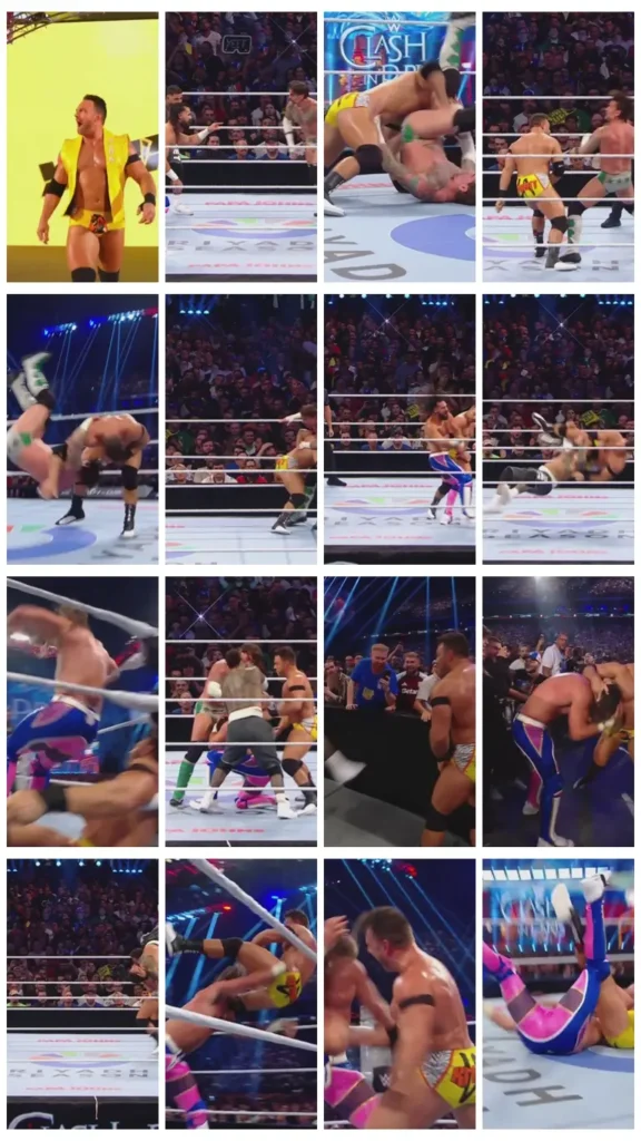 World Heavyweight Championship Match - Seth Rollins vs. CM Punk vs. Jey Uso vs. LA Knight 2025-08-31