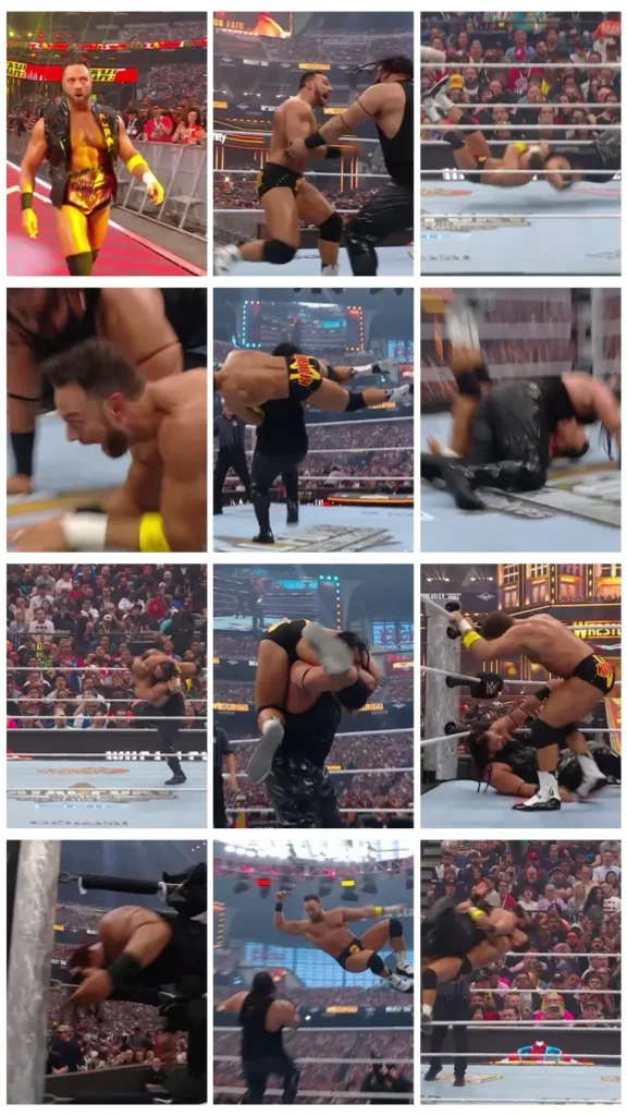 WrestleMania 41 US Championship Match LA Knight vs. Jacob Fatu 2025-04-19